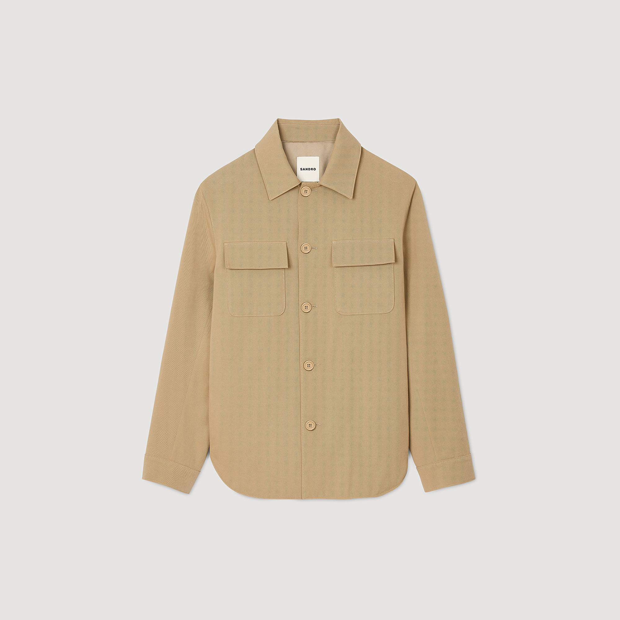 Overshirt mit Taschen