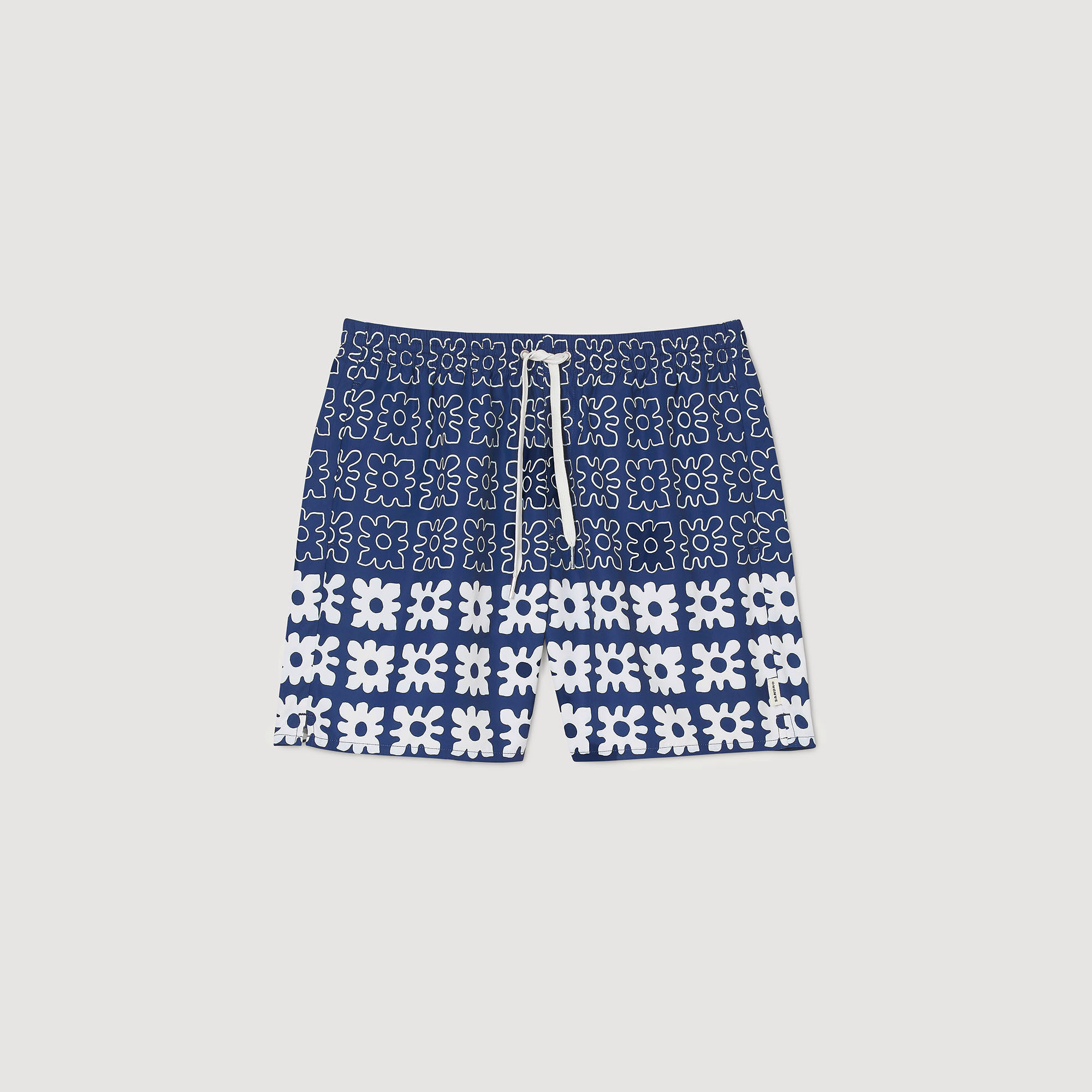 Badehose mit Blumenprint