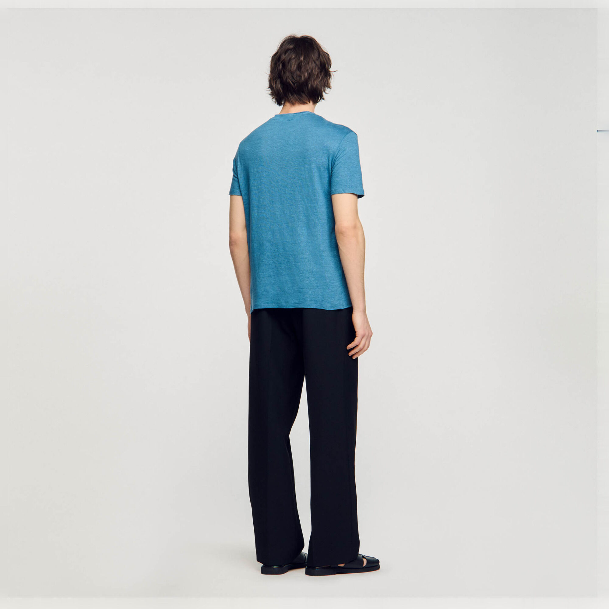 T-Shirt aus zertifiziertem Leinen