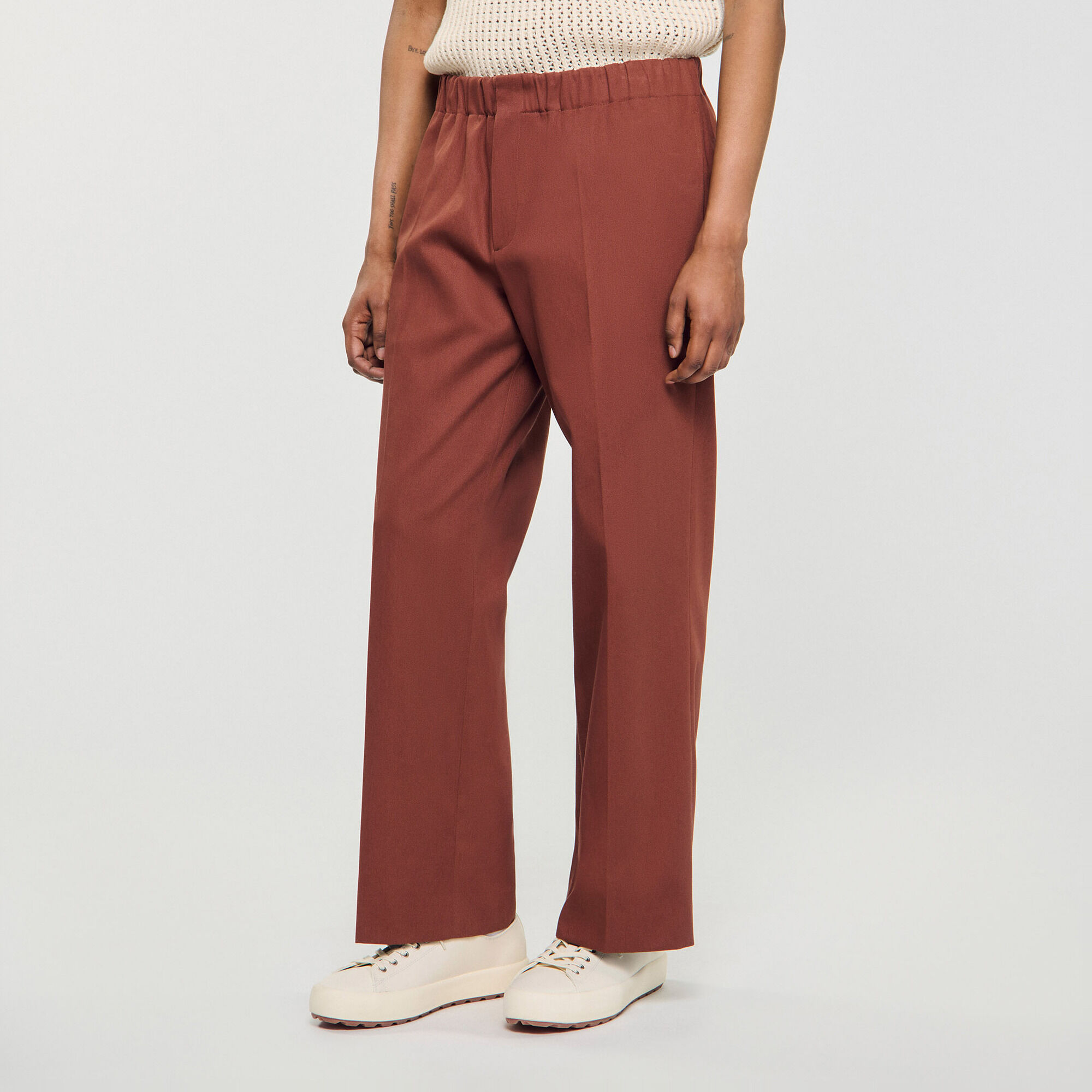 Weite Hose mit elastischem Bund - Herren | Sandro