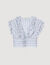 Kurzes gestreiftes Top
