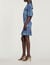 Kurzes Kleid mit Blumenprint
