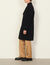 Doubleface-Mantel aus Wolle