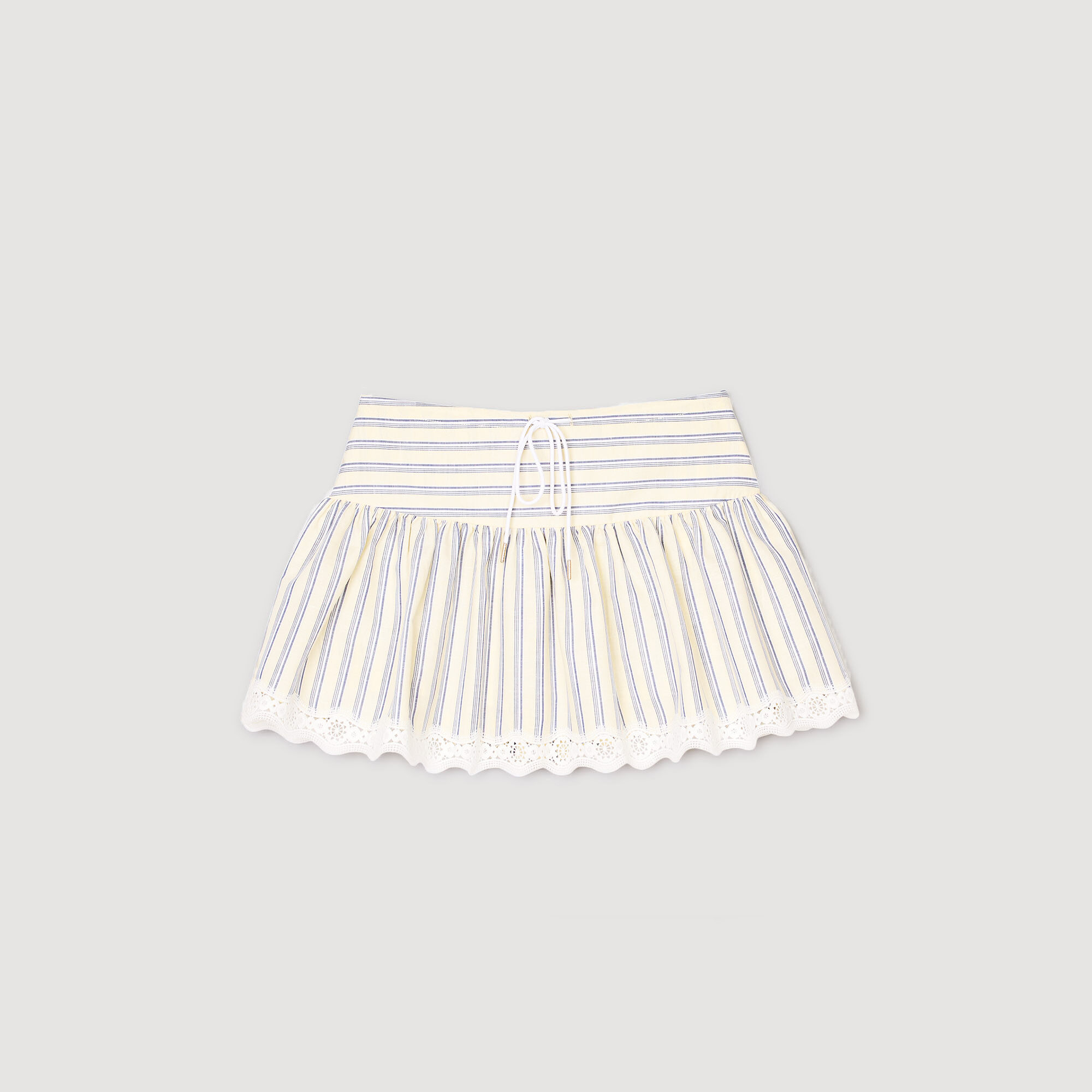 Gestreifter Skort