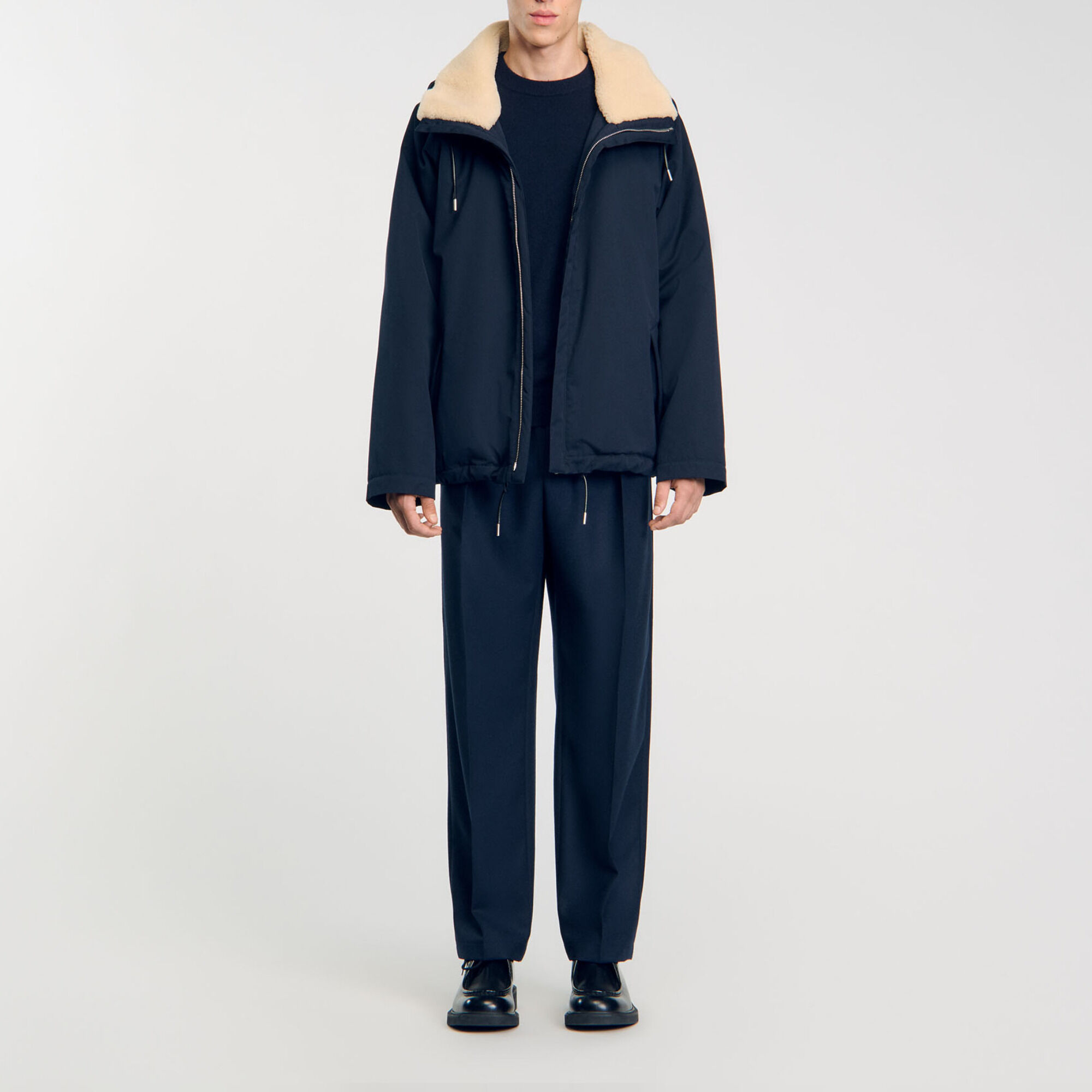 Gesteppter Parka aus Baumwolle