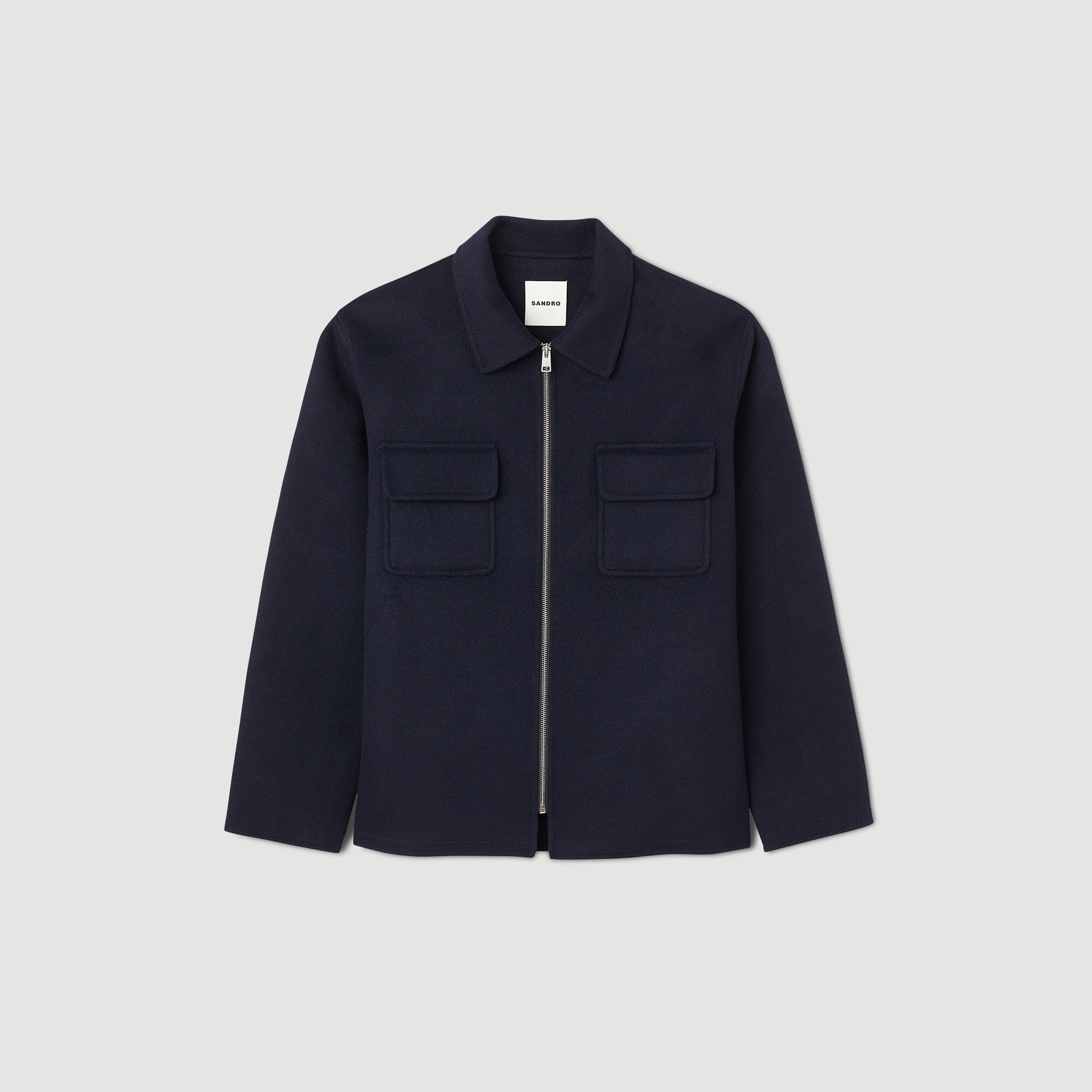 Blouson aus Wolle
