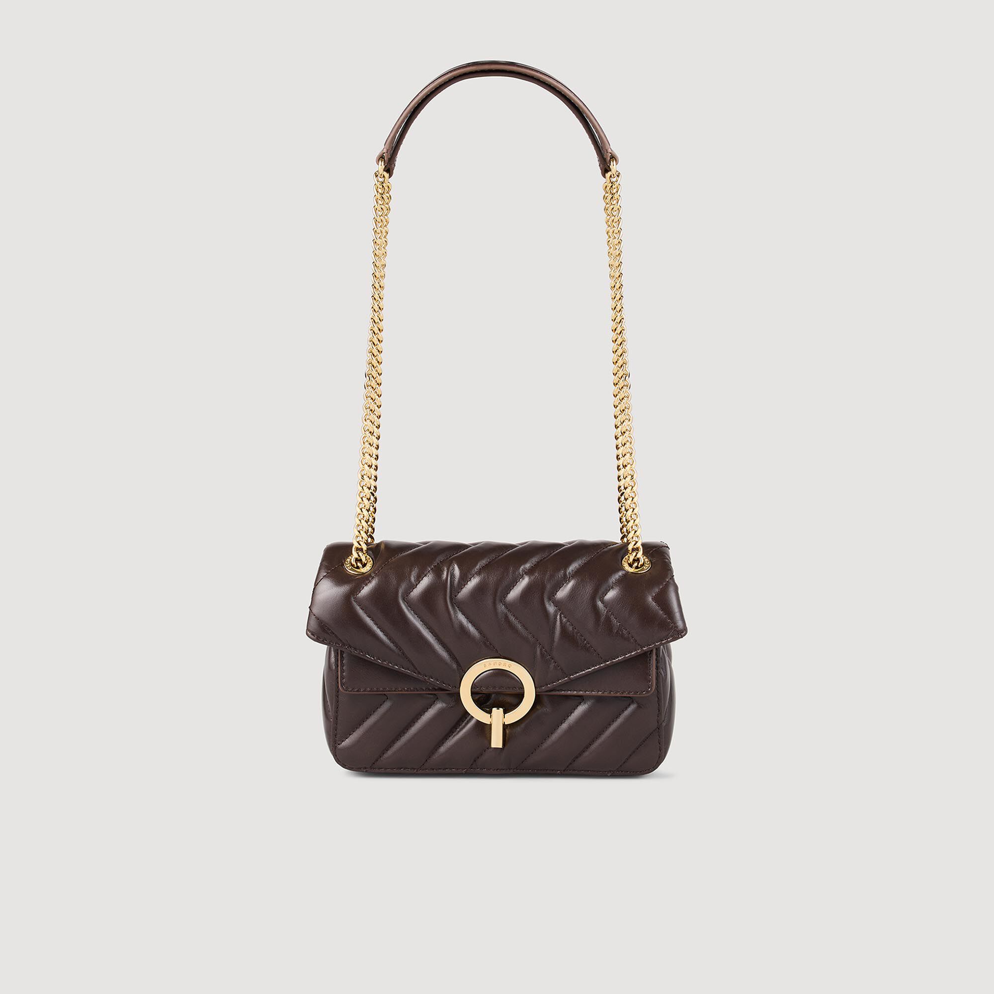 Kleine Tasche Yza aus Glattleder