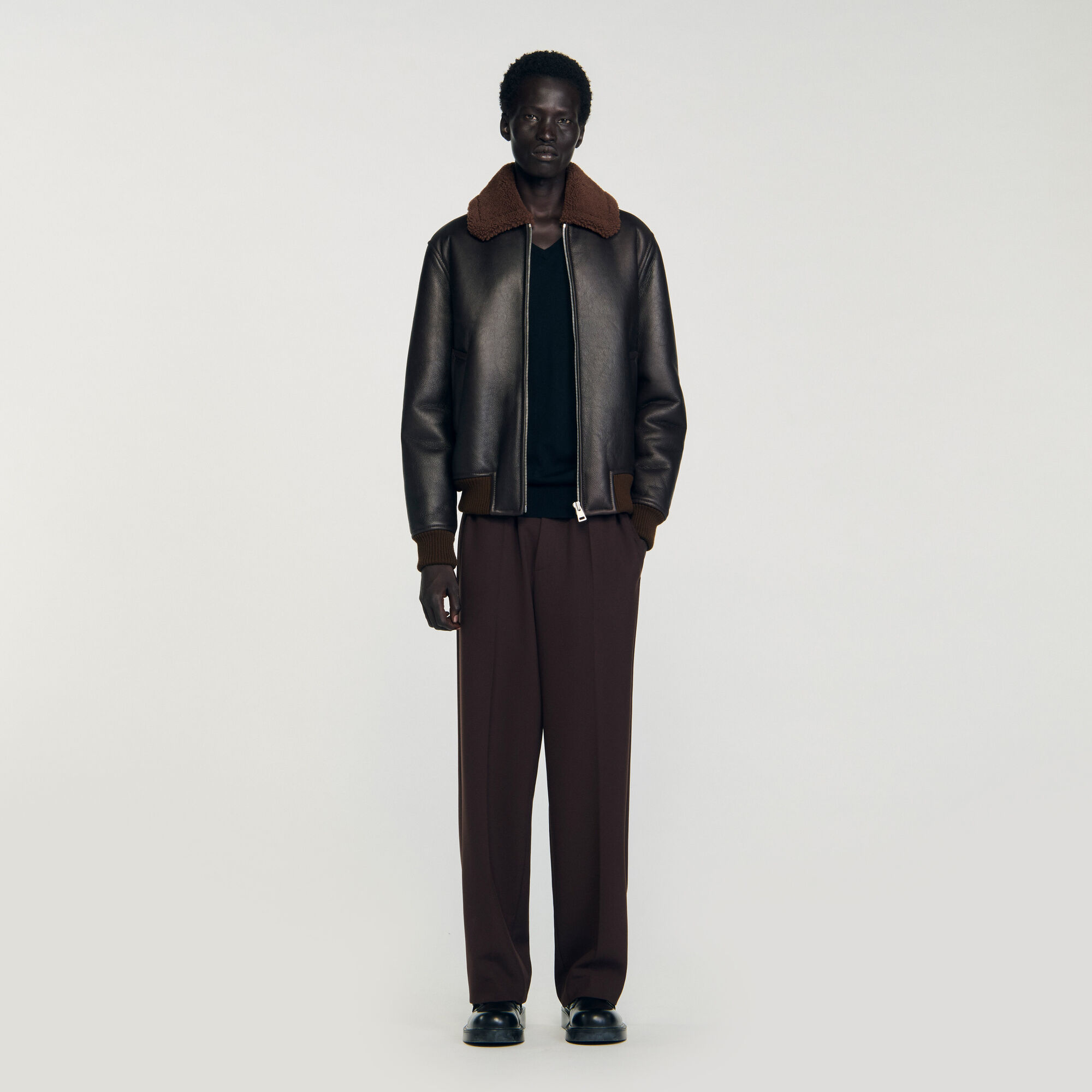Wildlederblouson