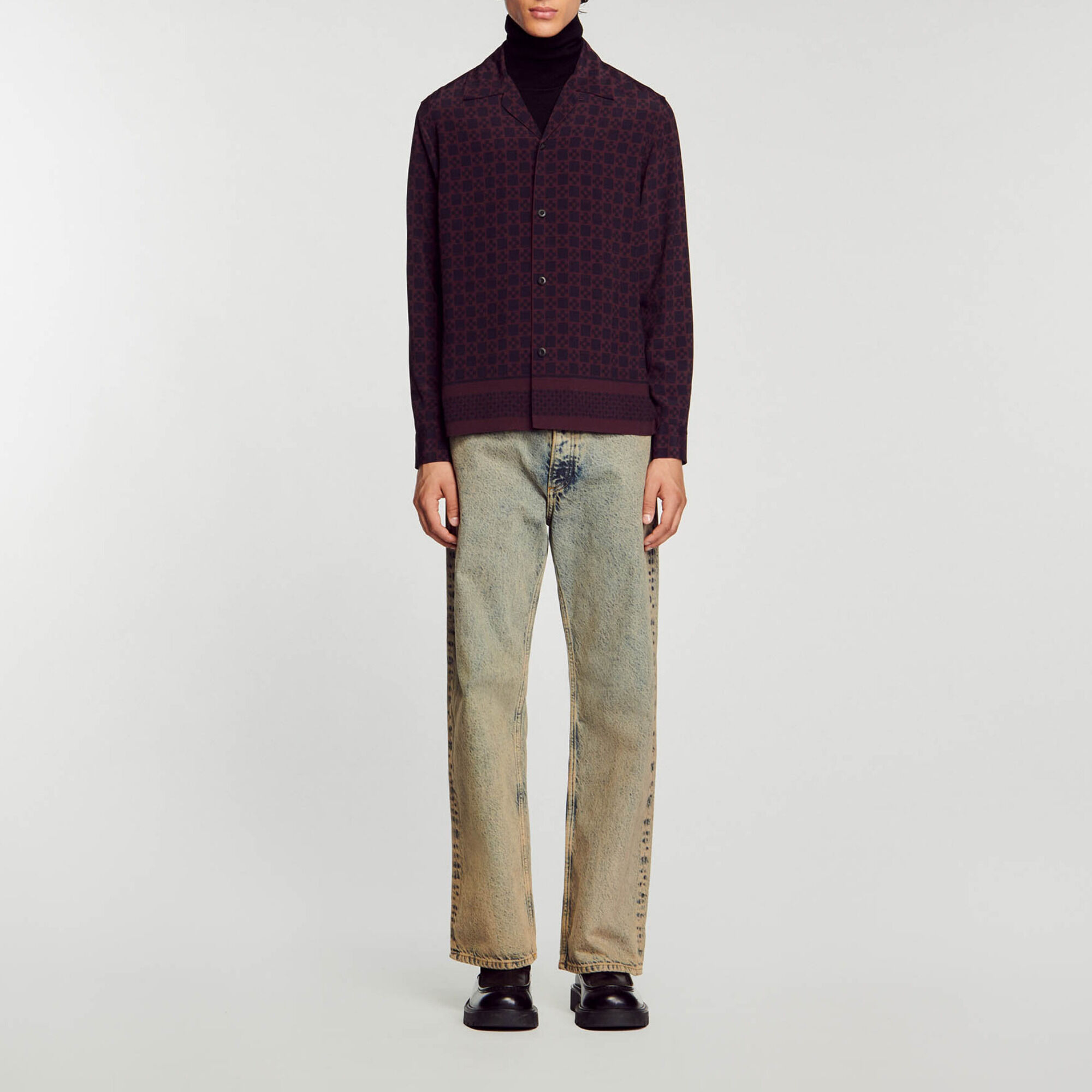 Square Cross-Hemd