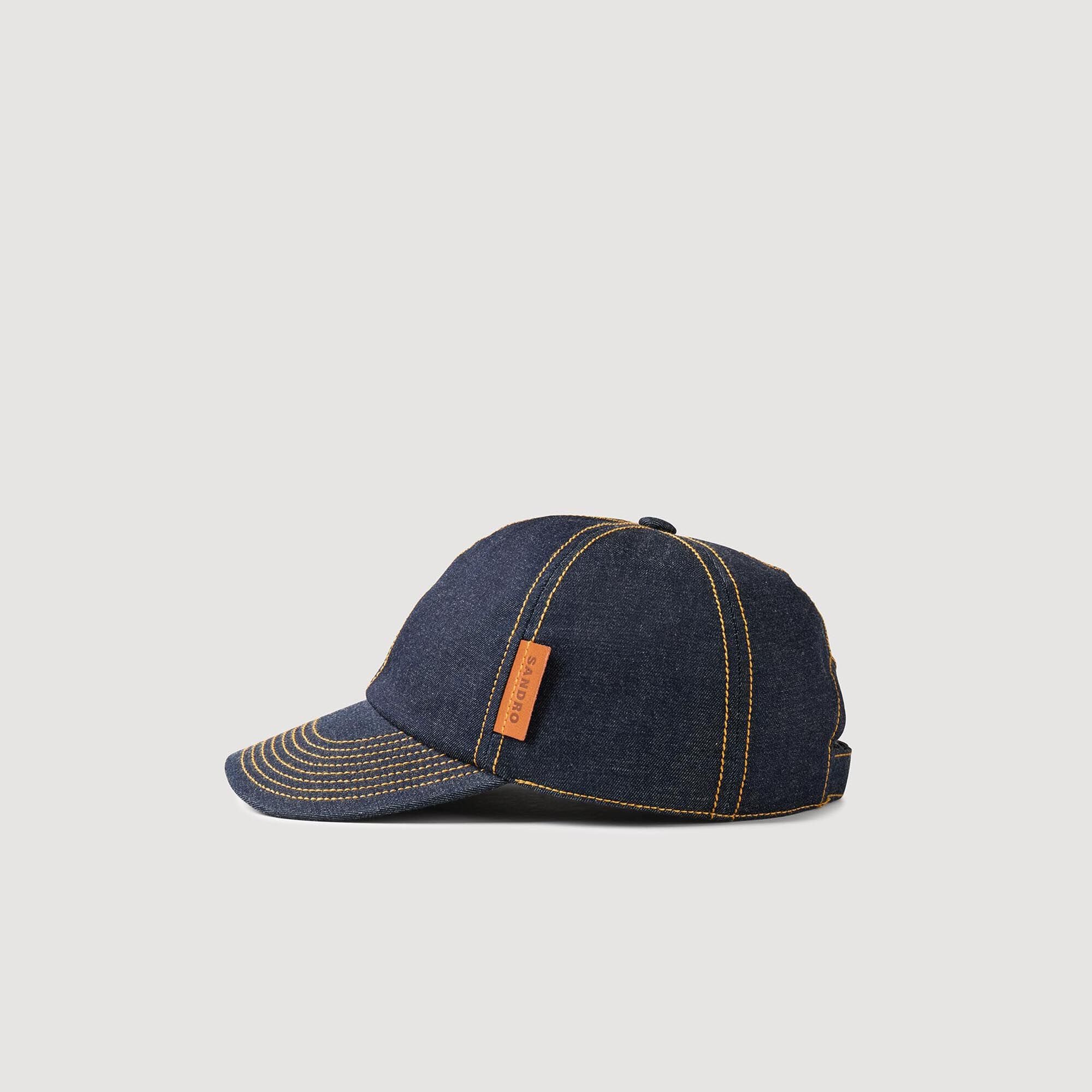 Baseballkappe aus Jeansstoff