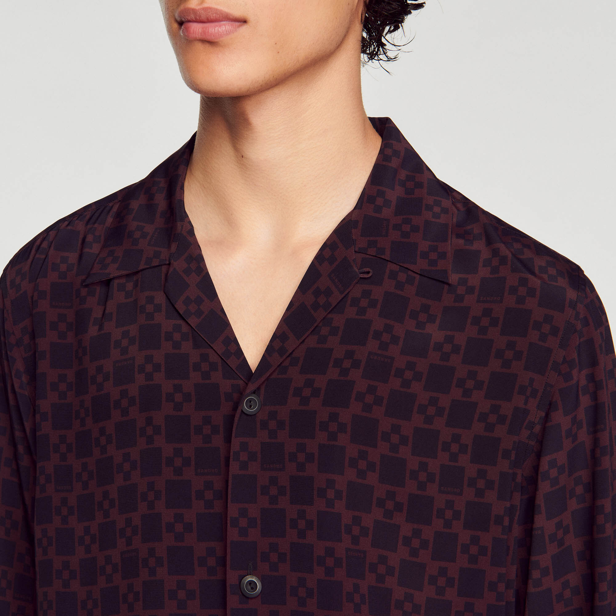 Square Cross-Hemd