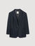 Gestreifter Blazer mit Strass