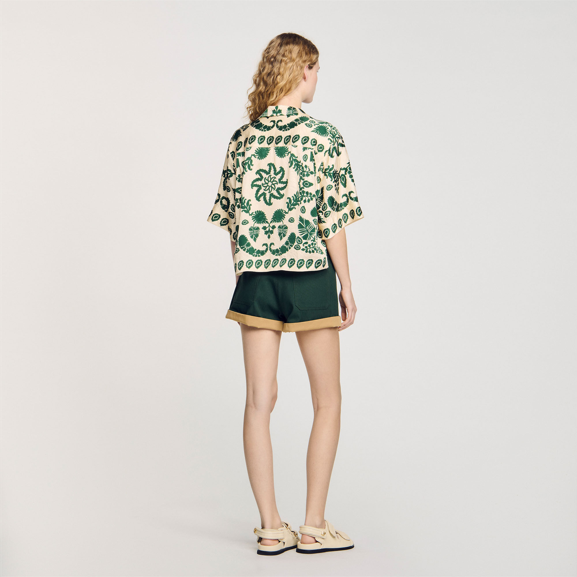 Hemd mit Blumenprint