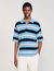 Gestreiftes Poloshirt aus Strick