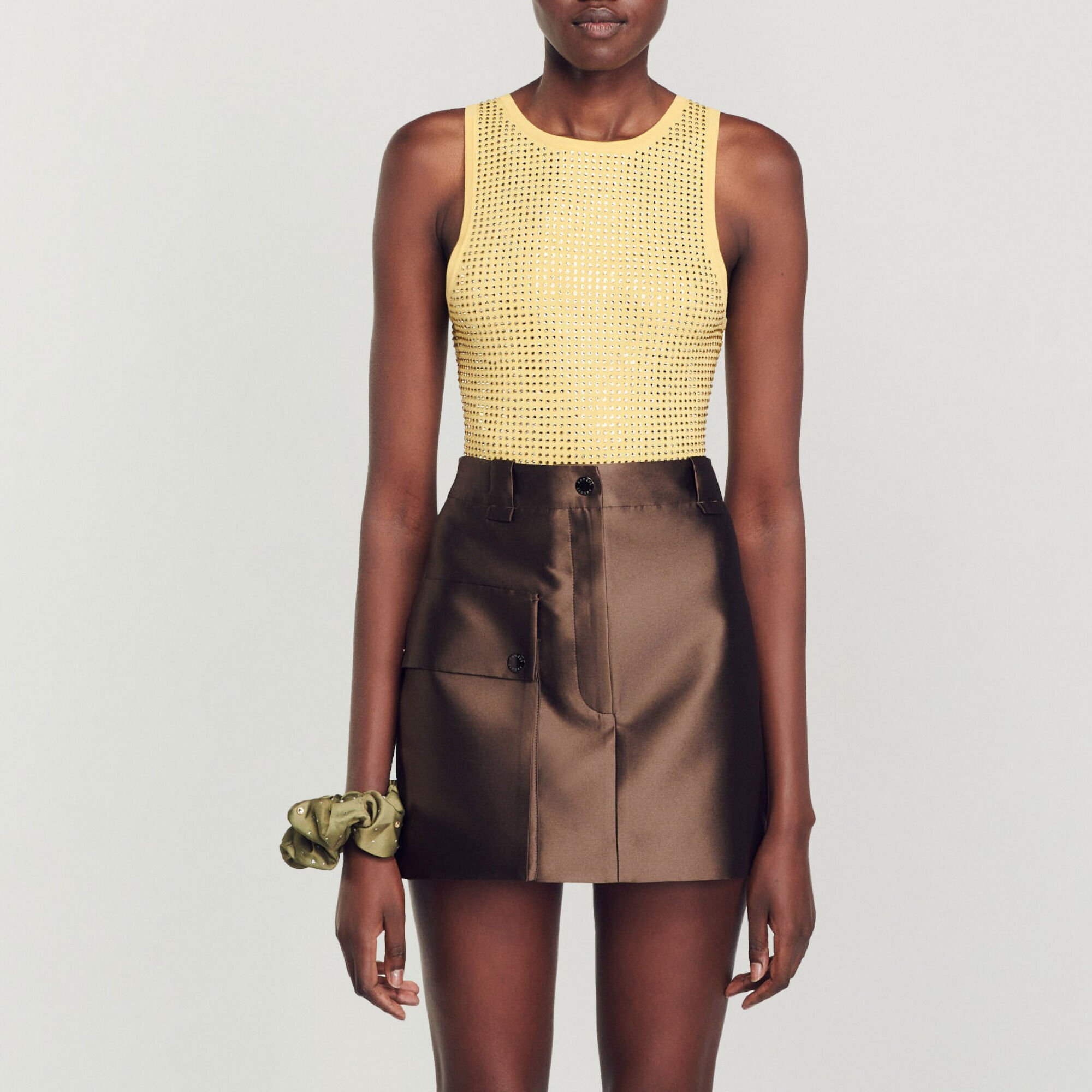 Body mit Strassverzierung