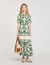 Langes Kleid mit Blumenprint