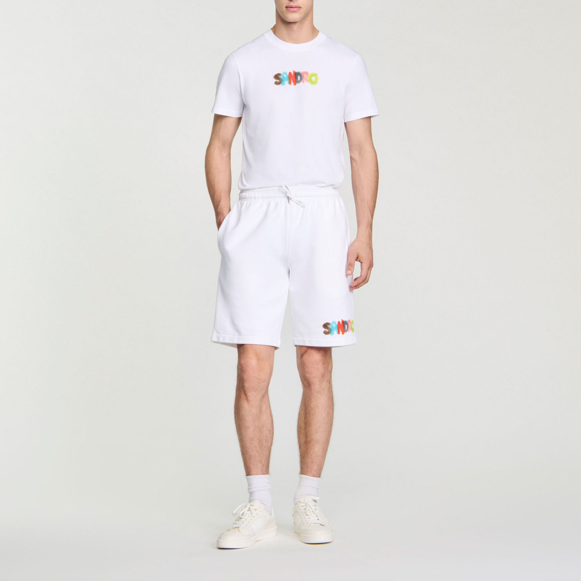 Shorts mit „Wild Animals“-Print