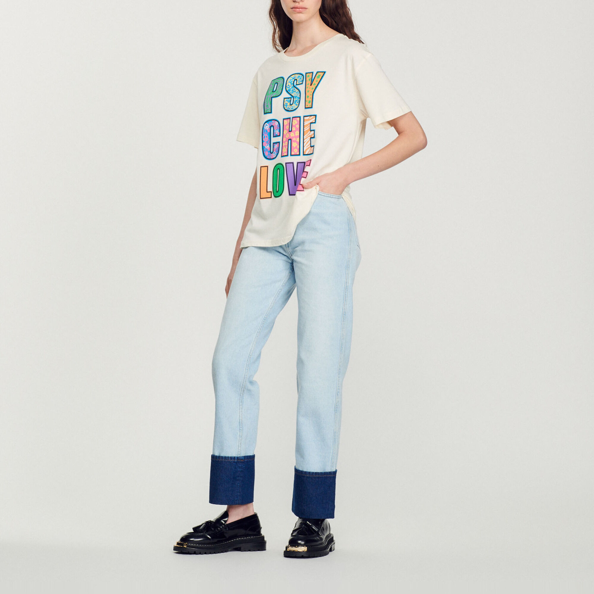 Sandro love t shirt Clearance
