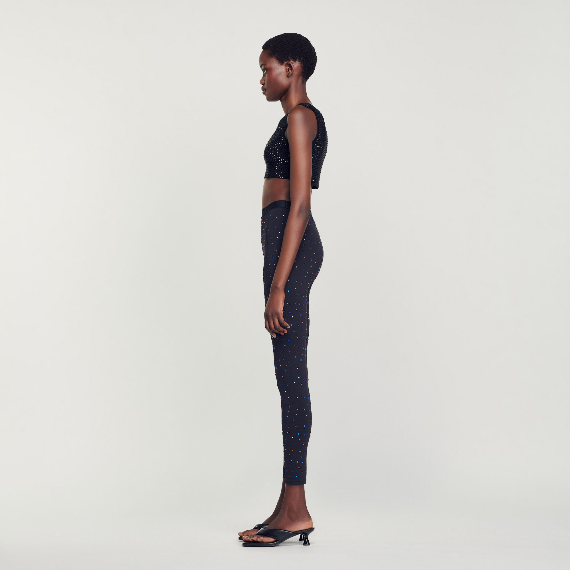 Legging strass femme deals