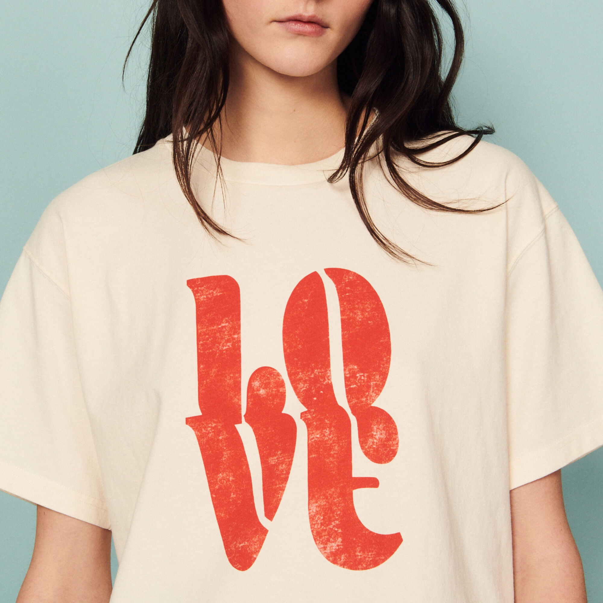 Sandro love t shirt Clearance