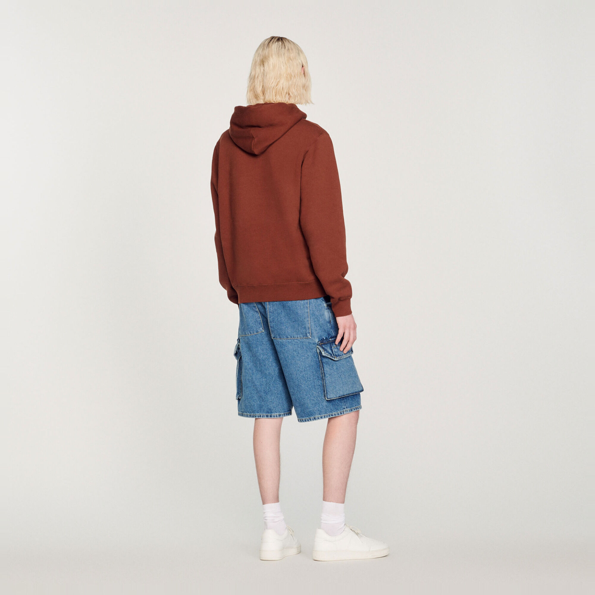Hoodie f r Herren aus Bio Baumwolle