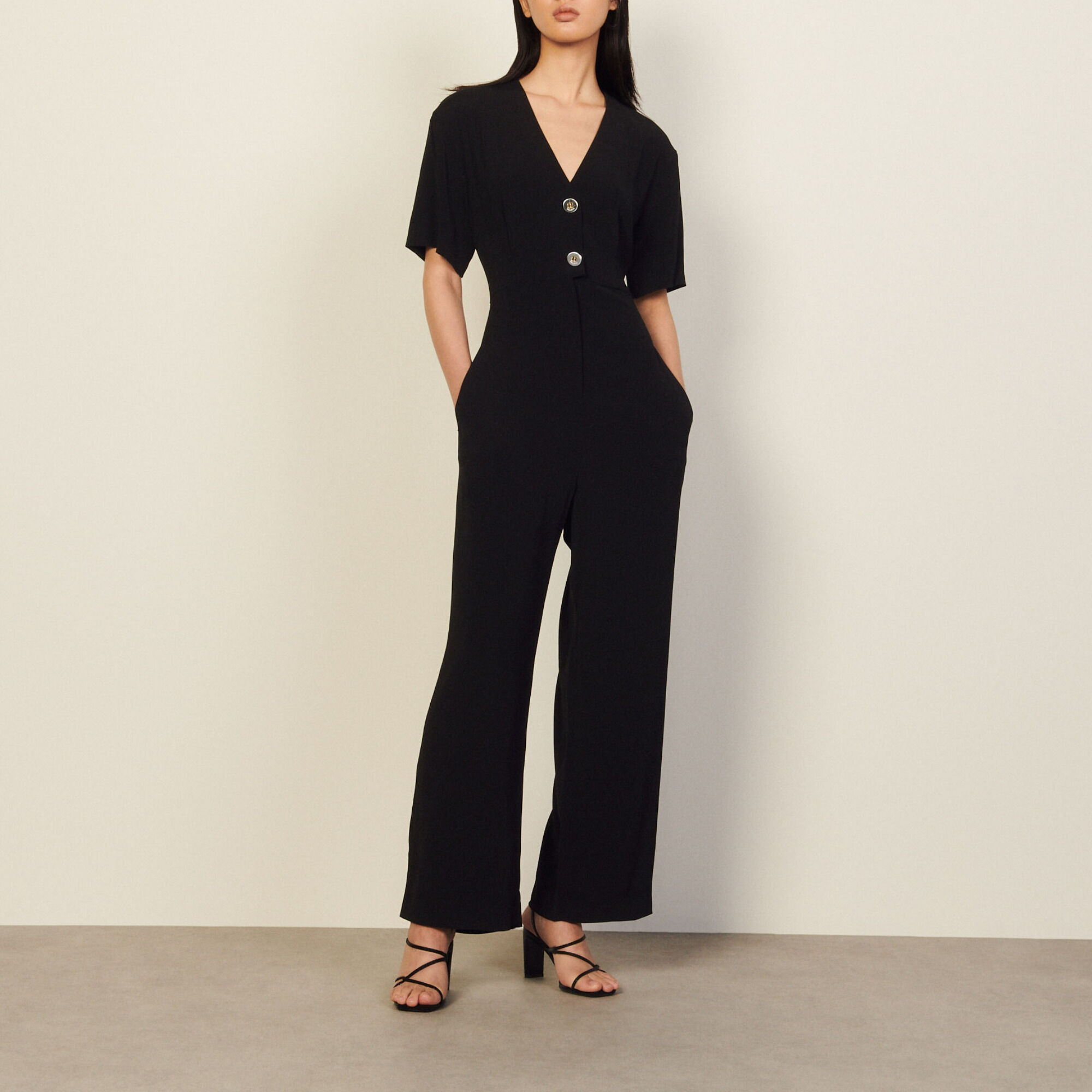 Sandro paris jumpsuit clearance