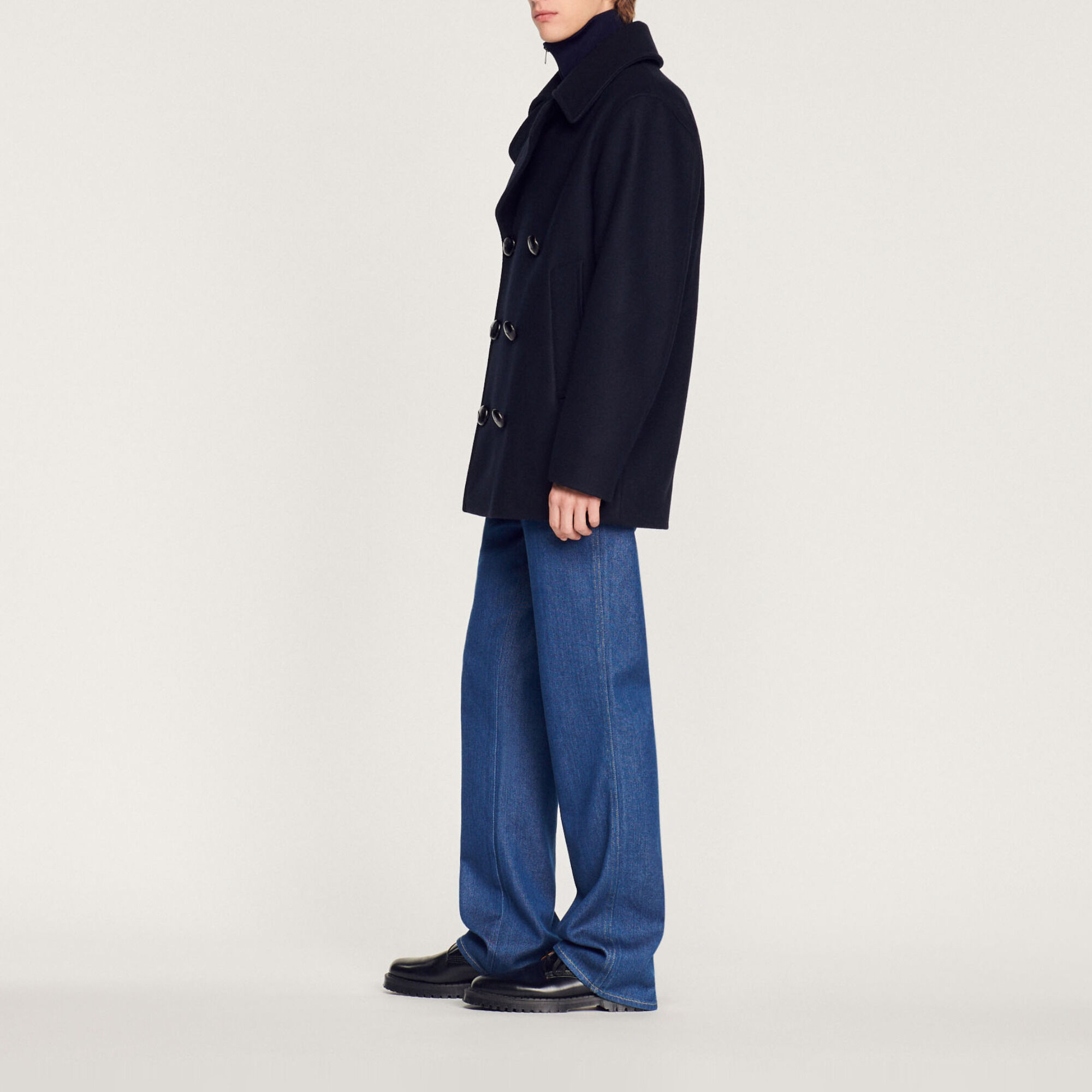 Caban best sale sandro homme