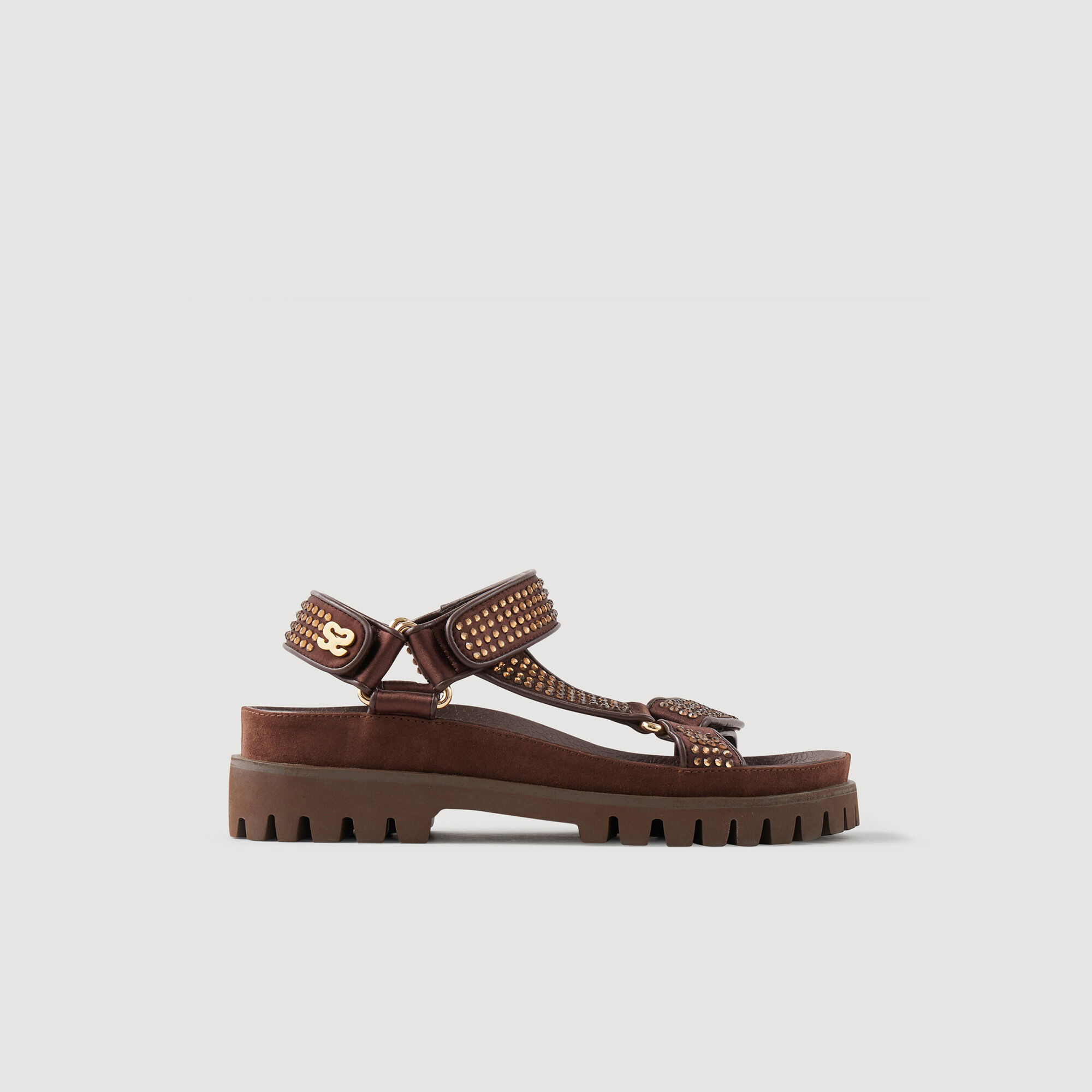 Sandalen mit Strass Schmuck SFACH01000 Schuhe Sandro Paris