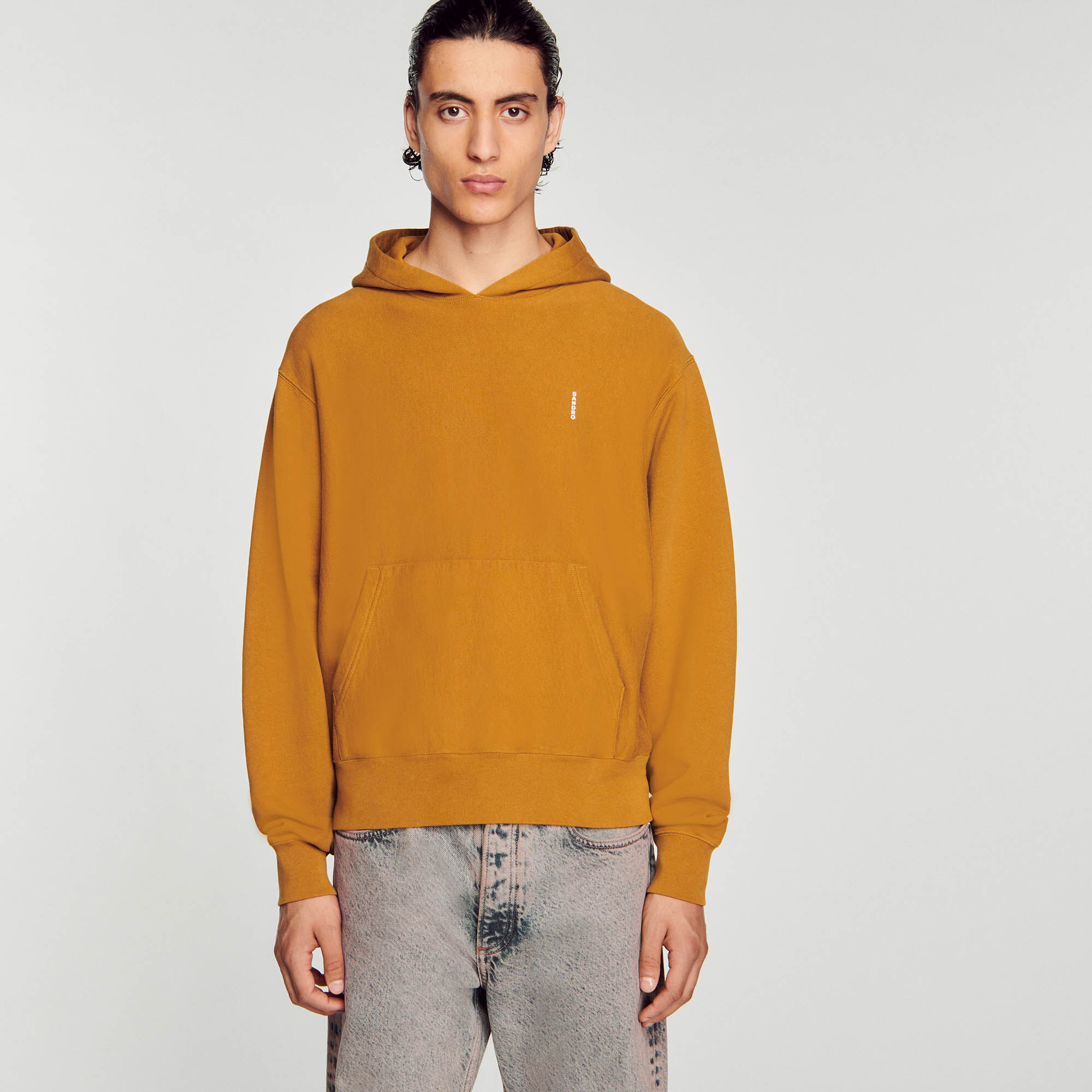 Fleece Hoodie SHPSW00565 Sweatshirts Jogging Sandro Paris