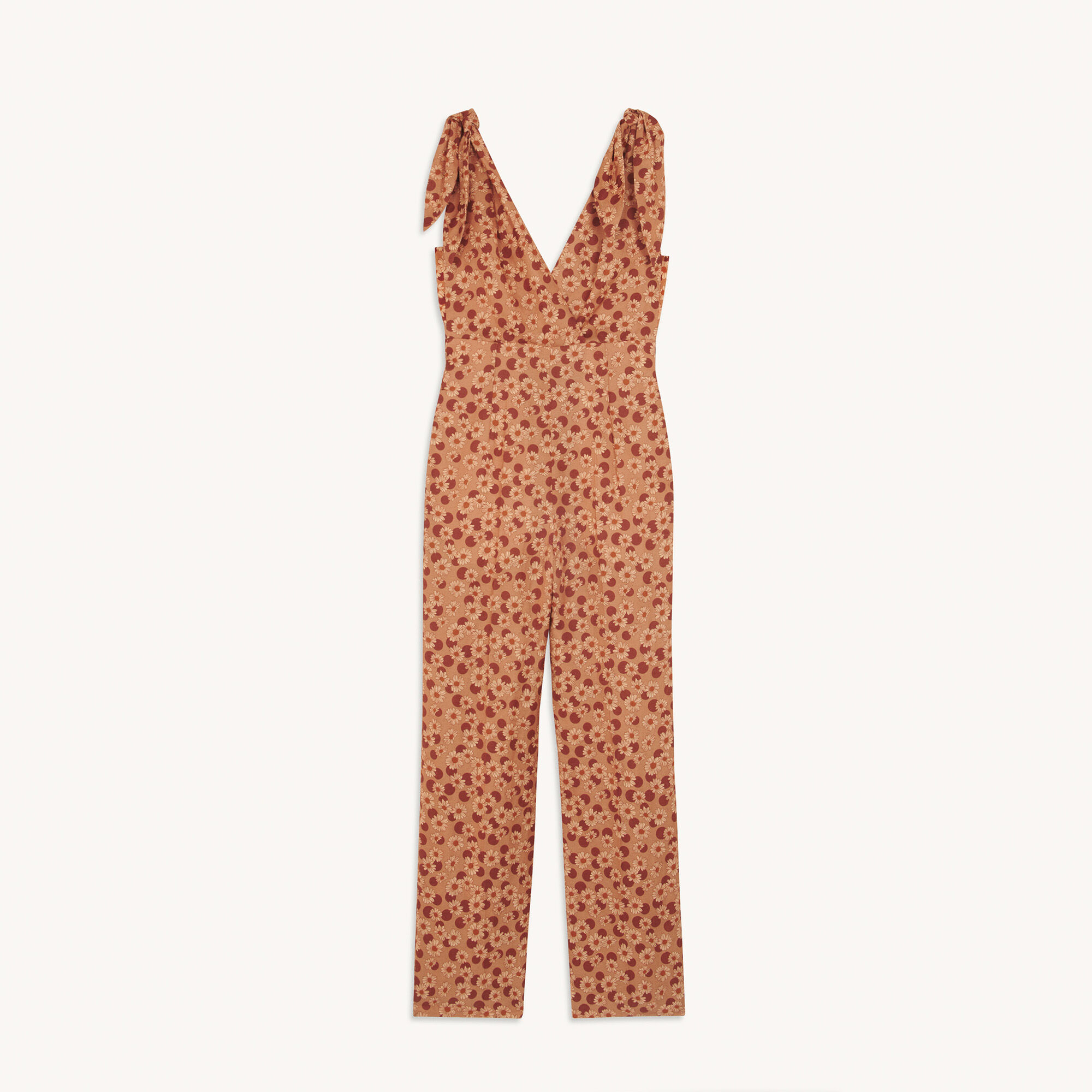 Sandro floral jumpsuit clearance