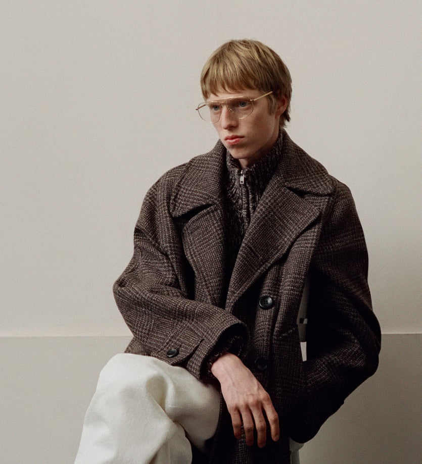 Brauner Herrenmantel - Sandro Paris