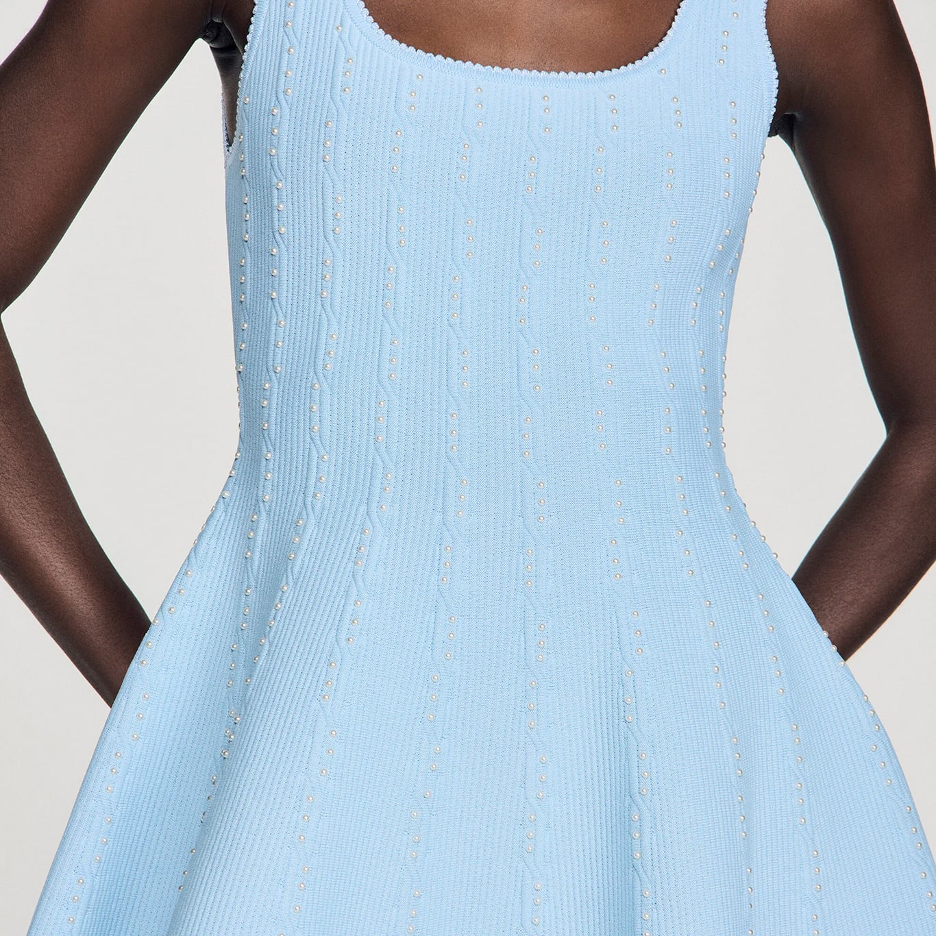 Das Strasskleid für Damen von Sandro Paris