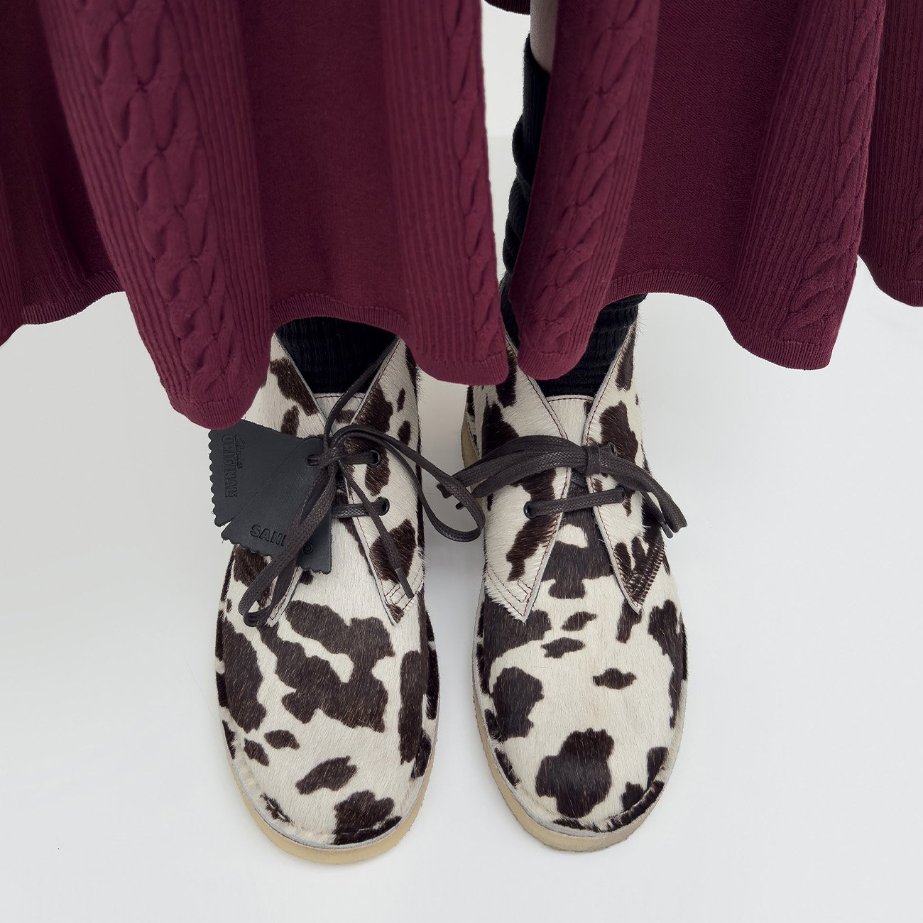 Sandro x Clarks Originals