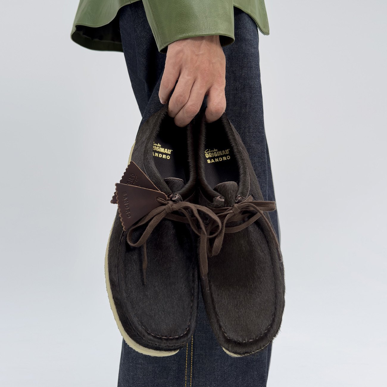 Sandro x Clarks Originals